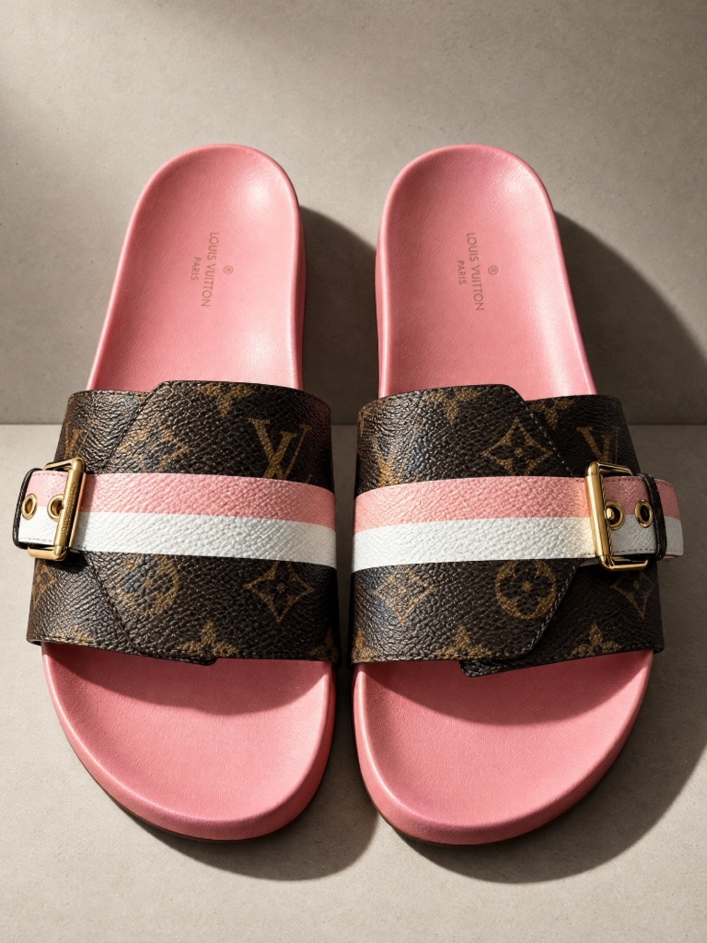 Louis Vuitton Bom Dia Flat Mules NIB